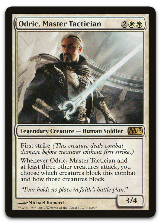 Odric, Master Tactician (Magic 2013 (M13))