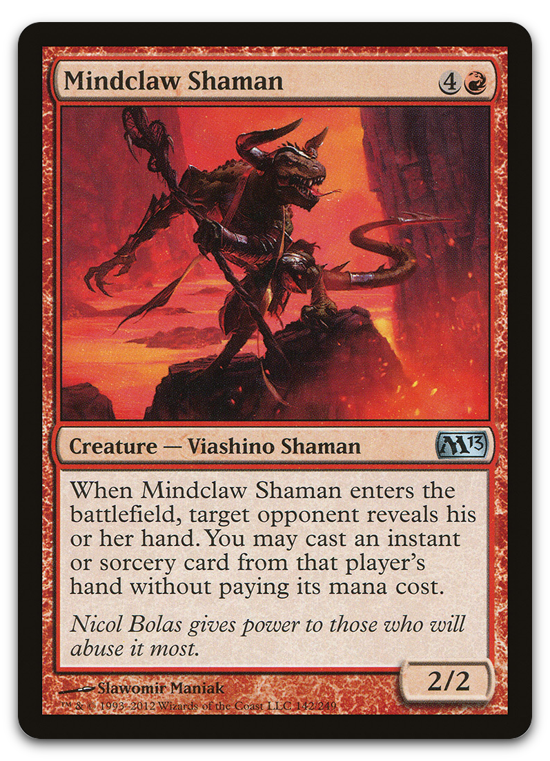 Mindclaw Shaman (Magic 2013 (M13))