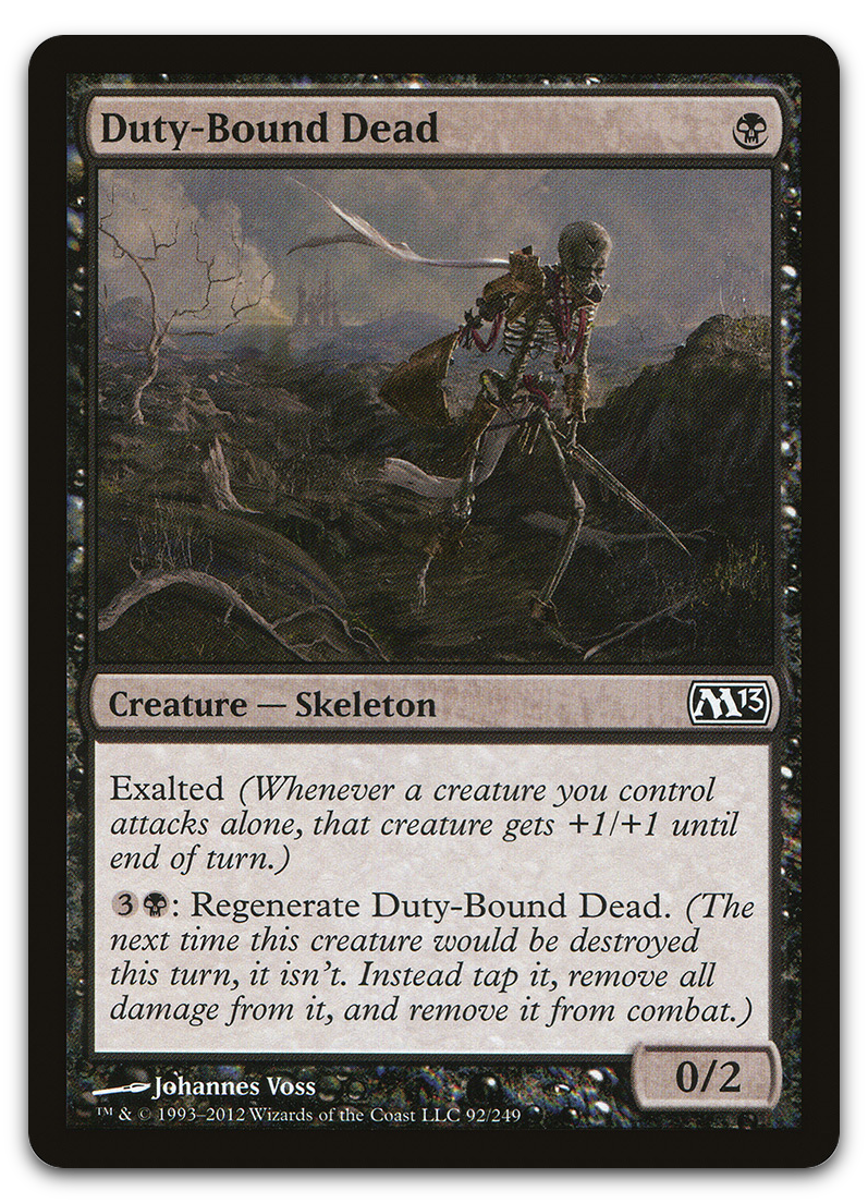 Duty-Bound Dead (Magic 2013 (M13))