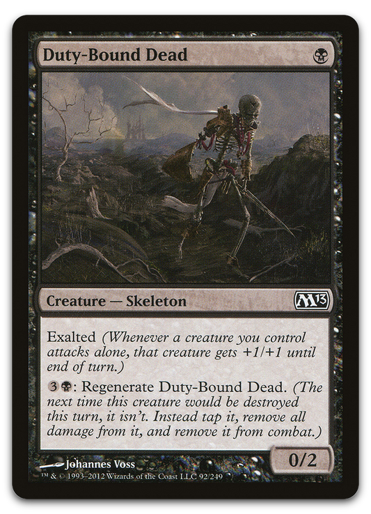 Duty-Bound Dead (Magic 2013 (M13))