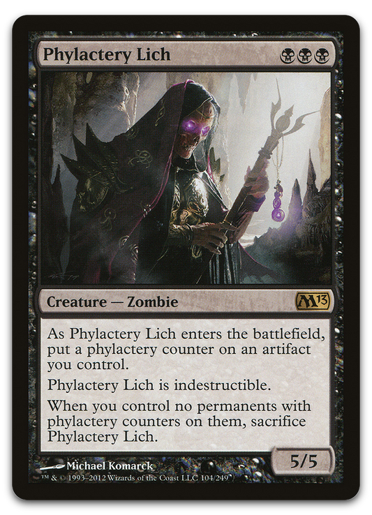 Phylactery Lich (Magic 2013 (M13))