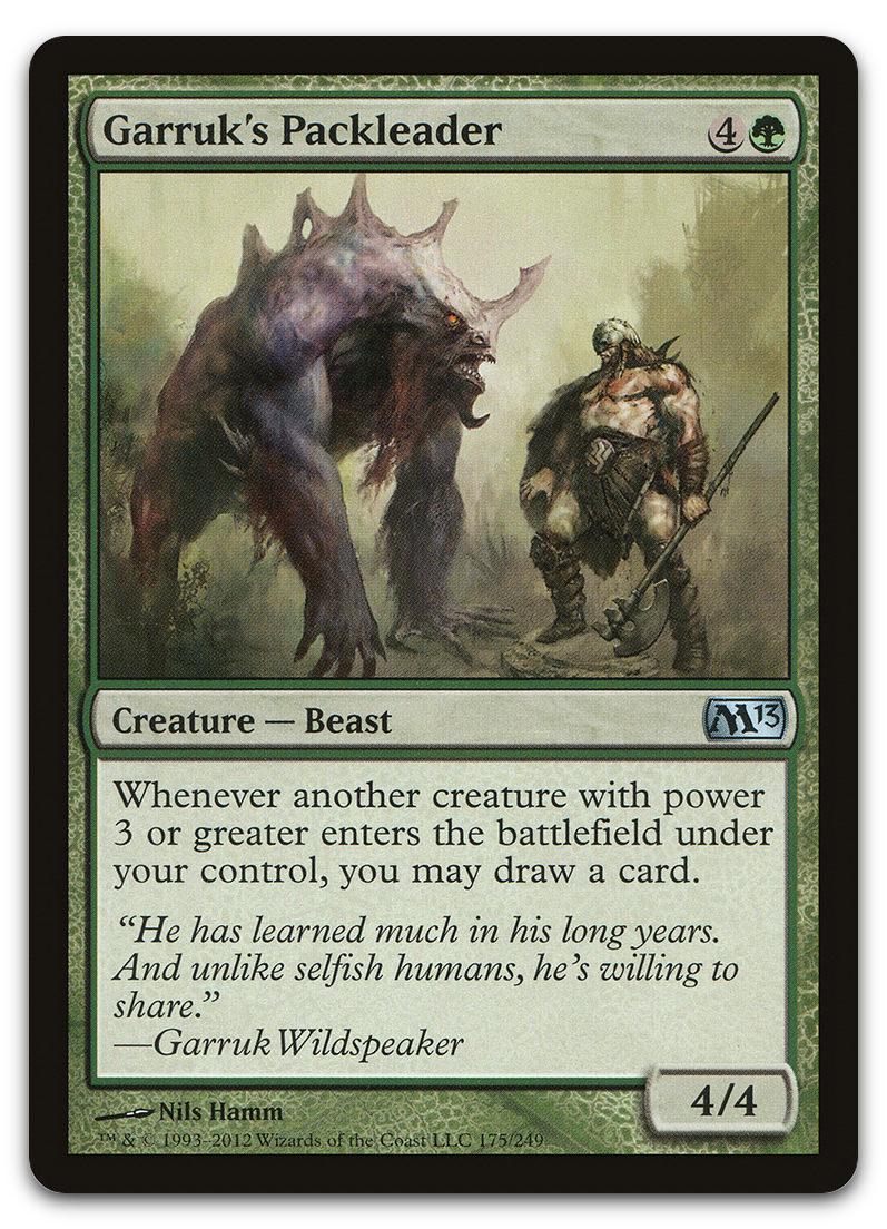 Garruk's Packleader (Magic 2013 (M13))