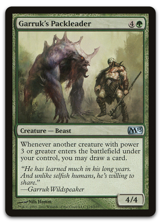 Garruk's Packleader (Magic 2013 (M13))