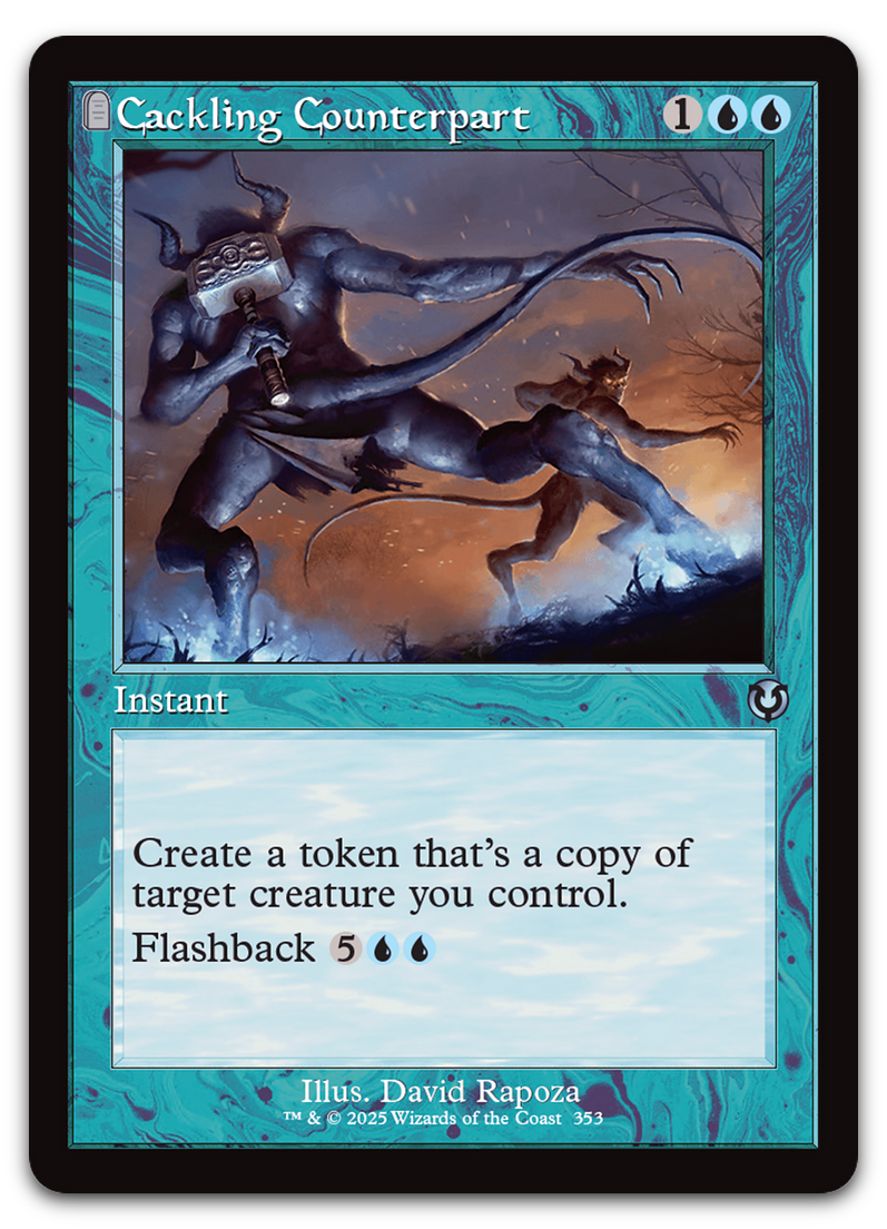 Cackling Counterpart (Retro Frame) (Innistrad Remastered)