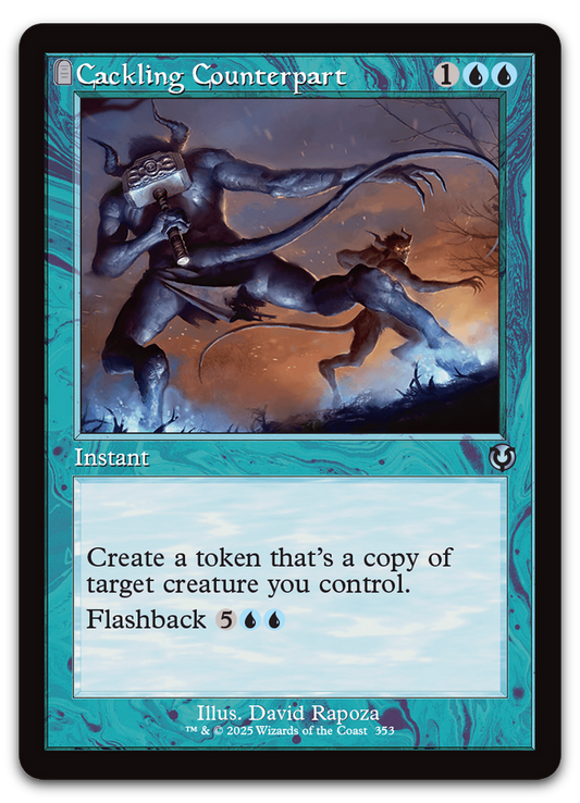 Cackling Counterpart (Retro Frame) (Innistrad Remastered)