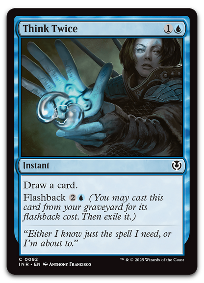 Think Twice (Innistrad Remastered)