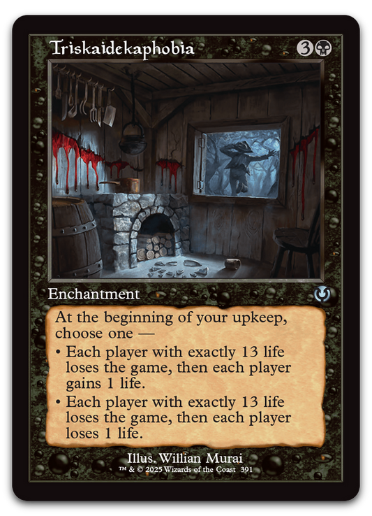 Triskaidekaphobia (Retro Frame) (Innistrad Remastered)