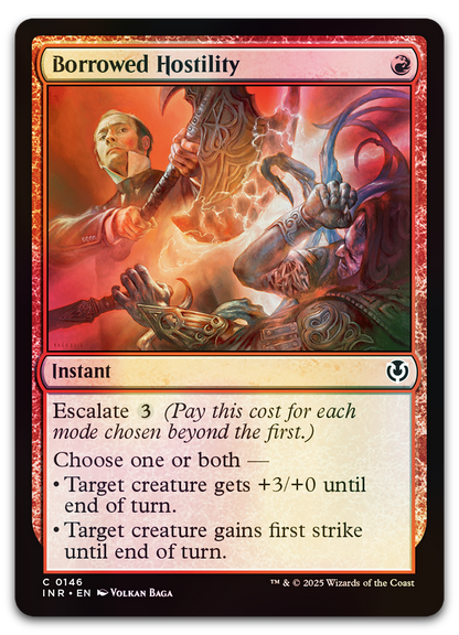 Borrowed Hostility (Innistrad Remastered)