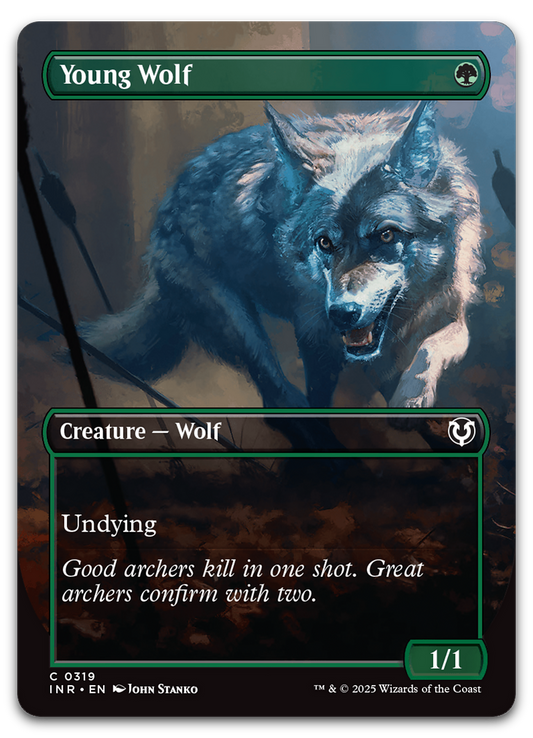 Young Wolf (Borderless) (Innistrad Remastered)