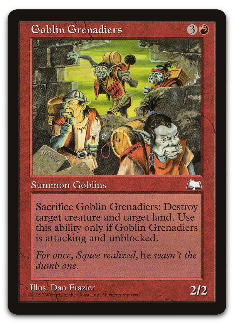 Goblin Grenadiers (Weatherlight)
