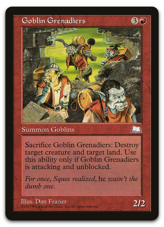 Goblin Grenadiers (Weatherlight)