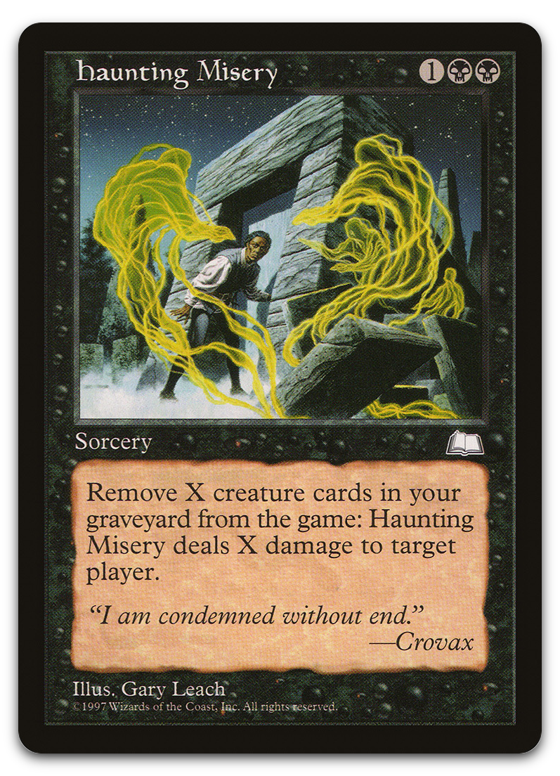 Haunting Misery (Weatherlight)