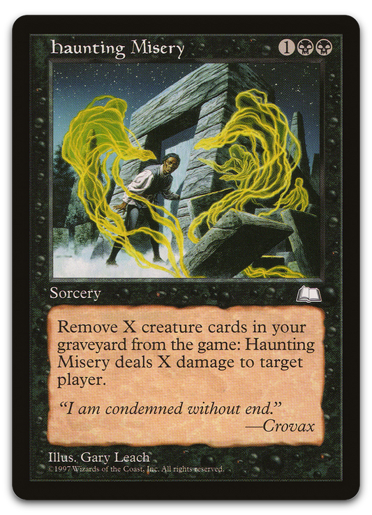 Haunting Misery (Weatherlight)