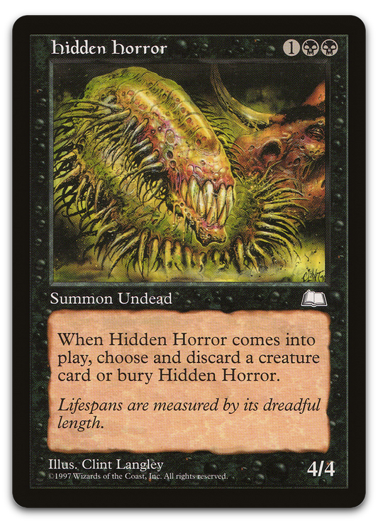 Hidden Horror (Weatherlight)
