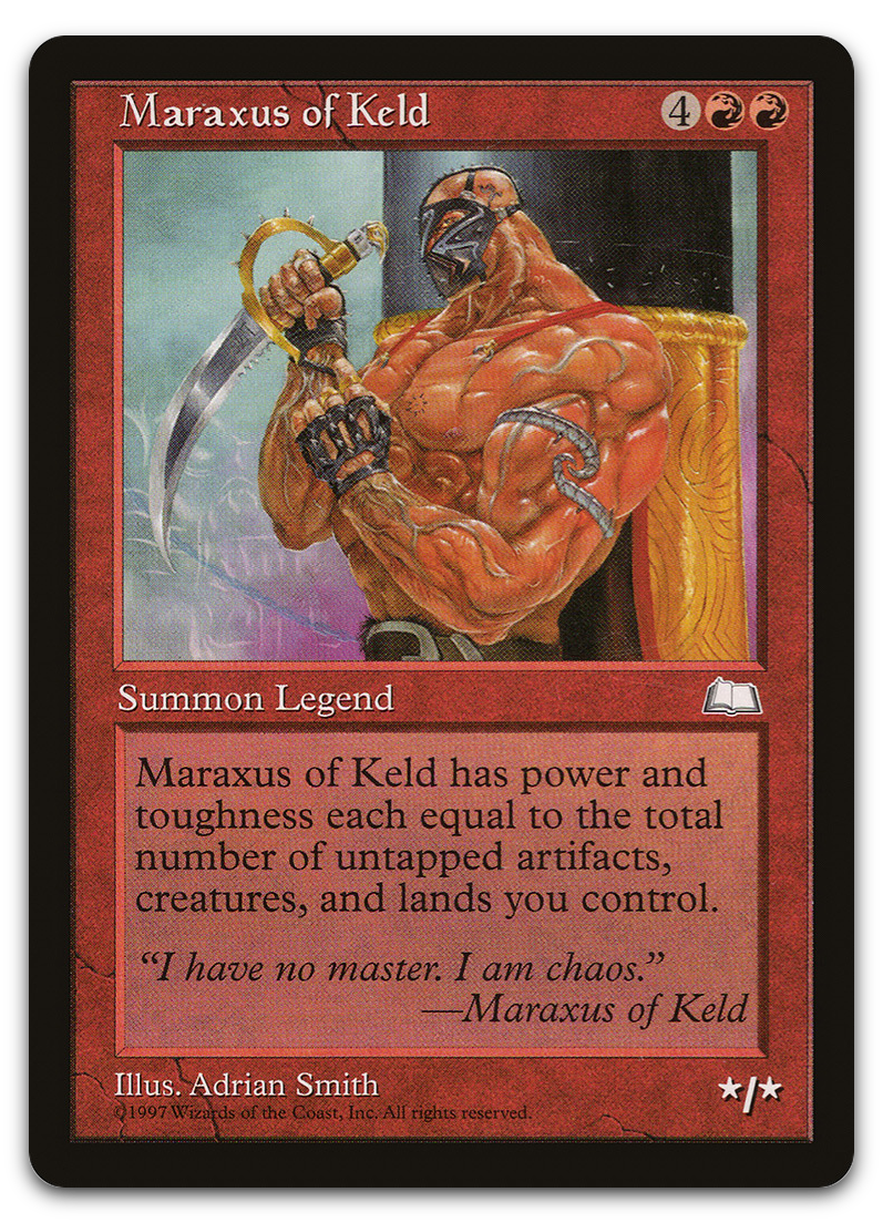 Maraxus of Keld (Weatherlight)