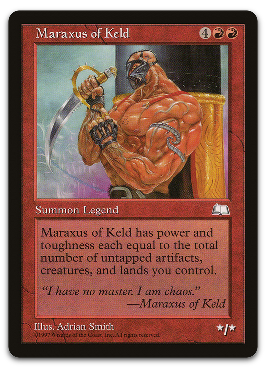 Maraxus of Keld (Weatherlight)