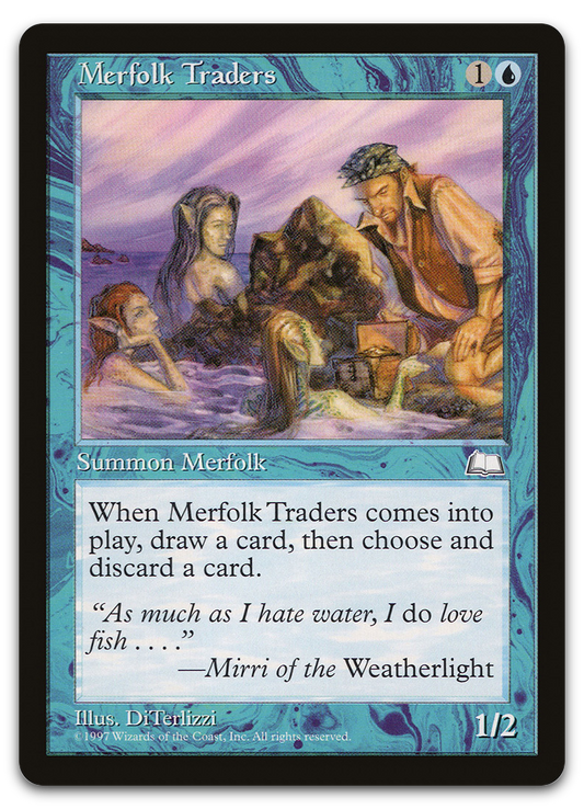 Merfolk Traders (Weatherlight)