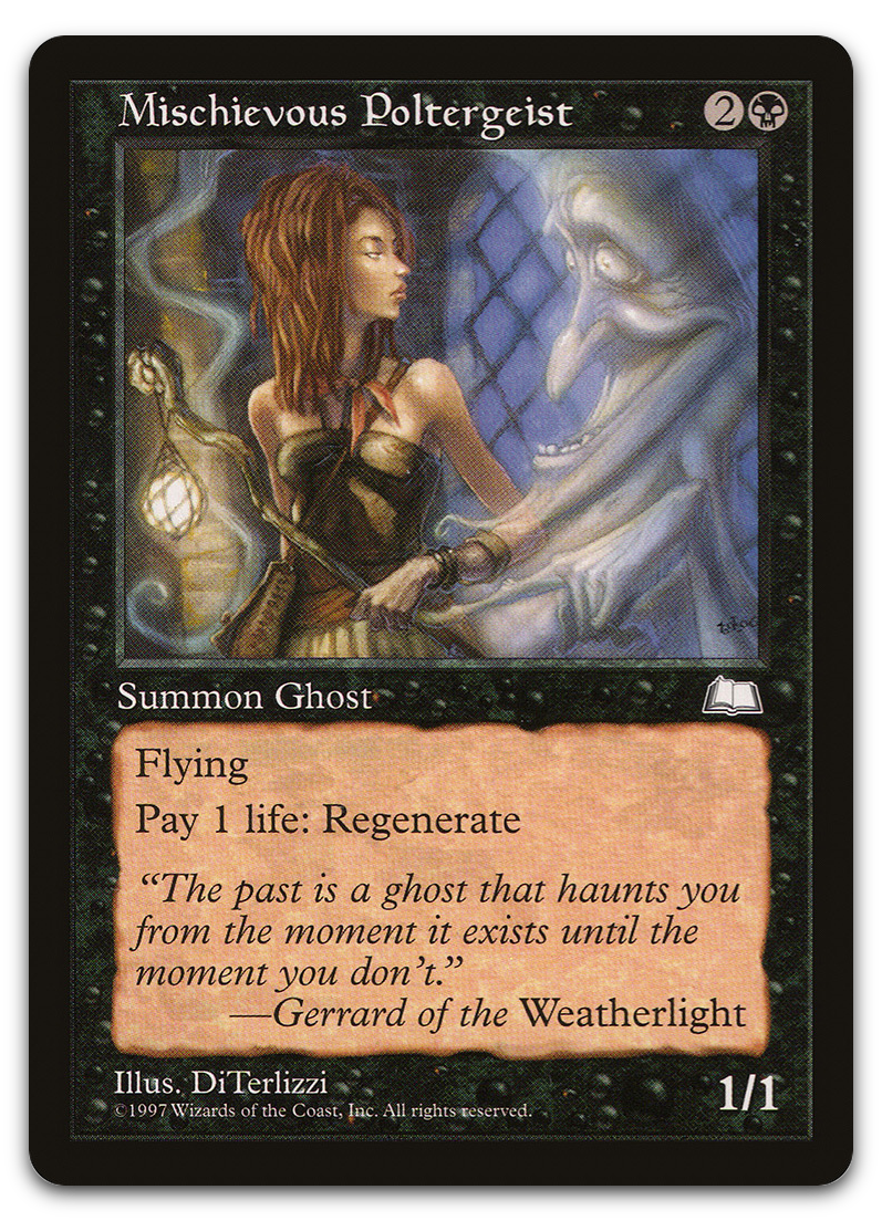 Mischievous Poltergeist (Weatherlight)