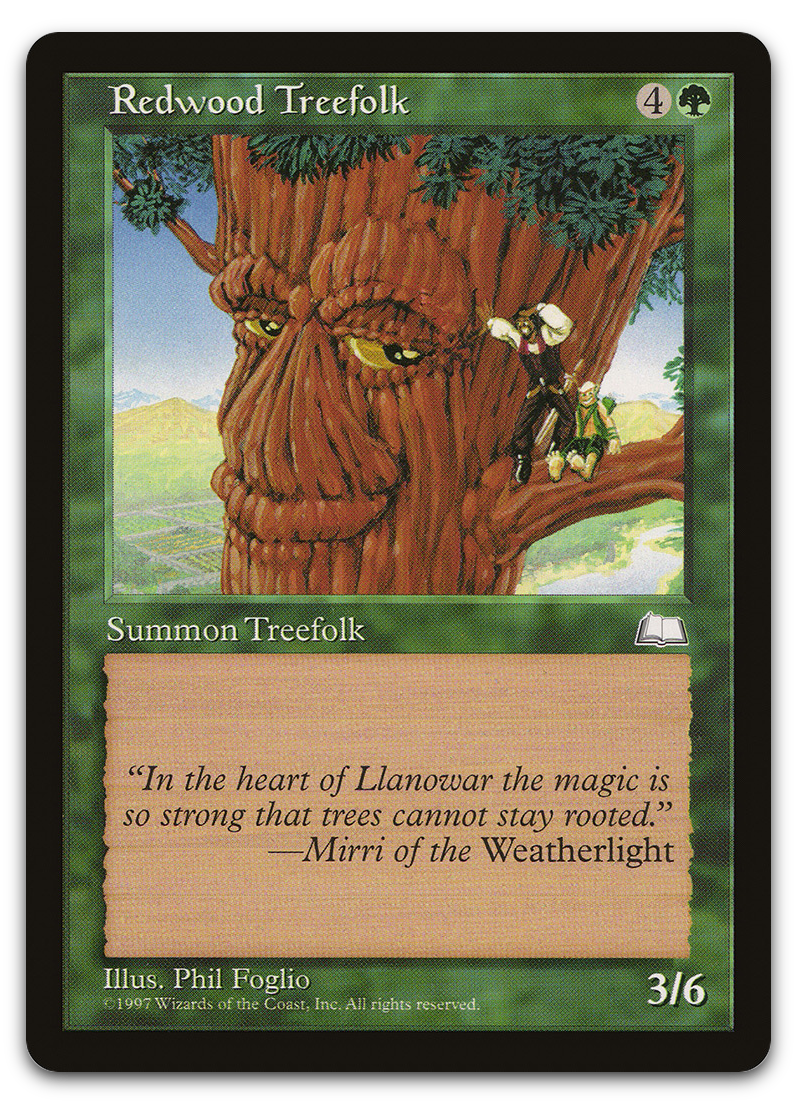 Redwood Treefolk (Weatherlight)