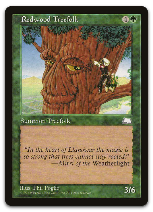 Redwood Treefolk (Weatherlight)