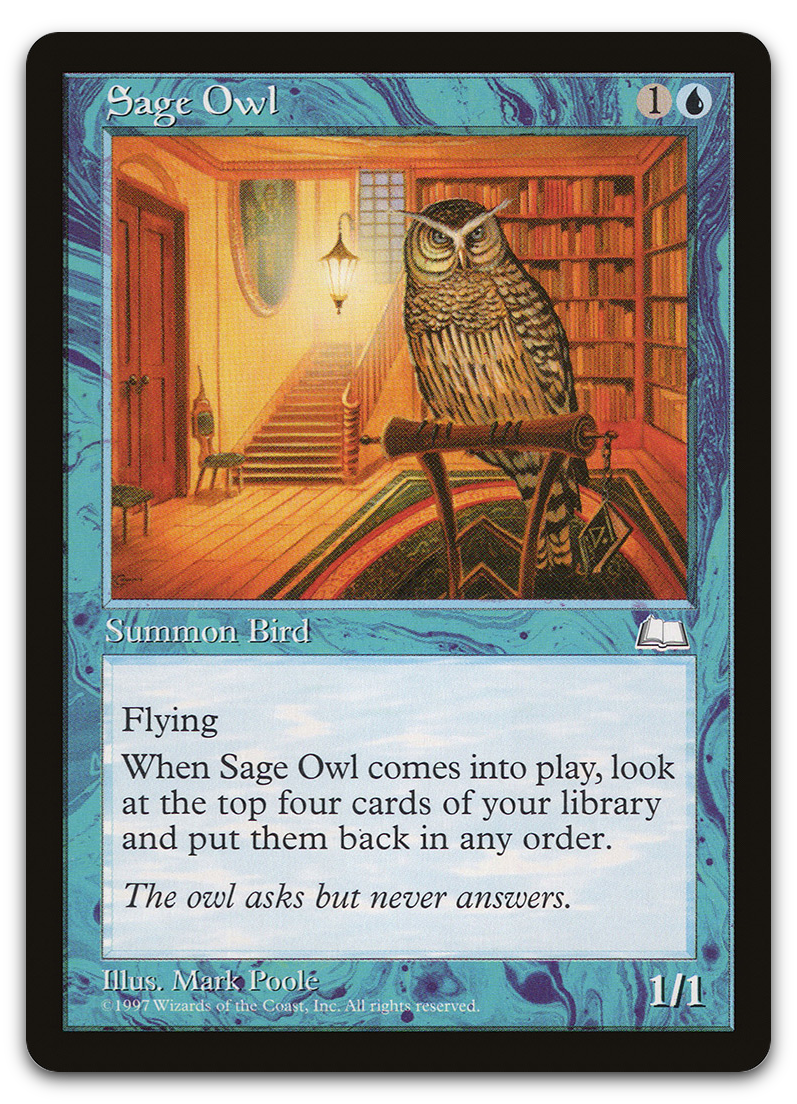 Sage Owl (Weatherlight)