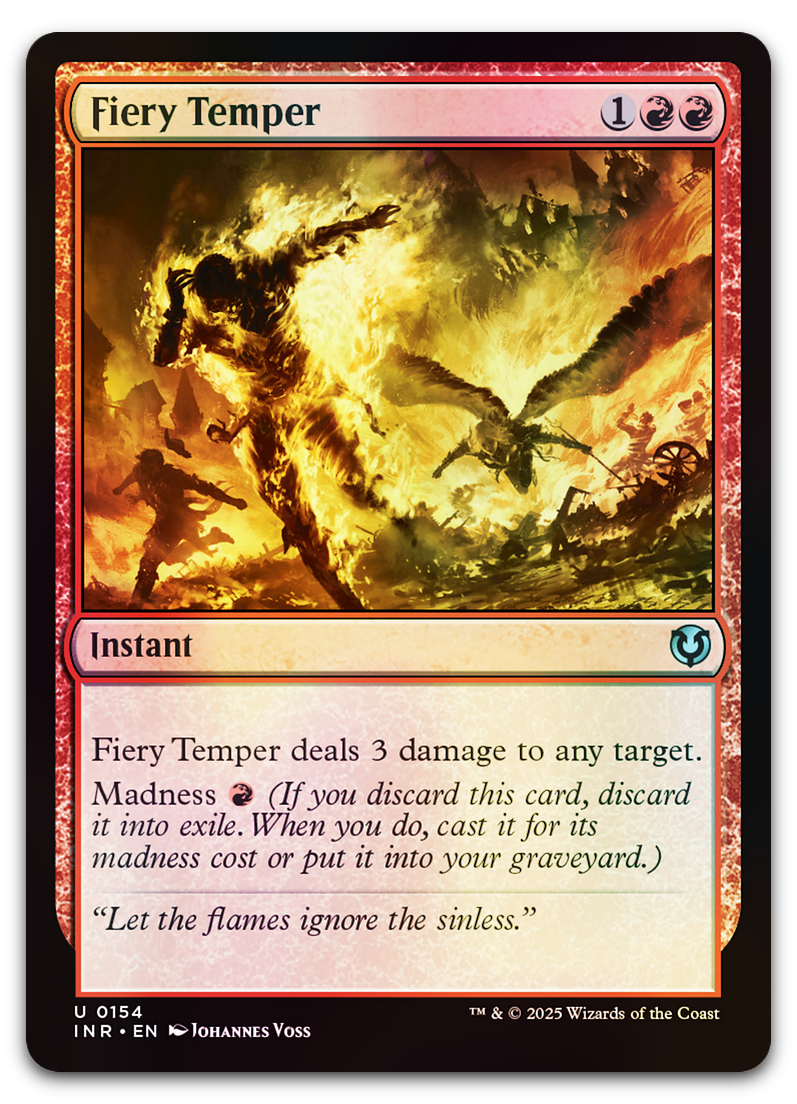 Fiery Temper (Innistrad Remastered)