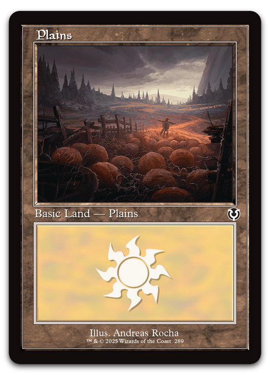 Plains (289) (Retro Frame) (Innistrad Remastered)