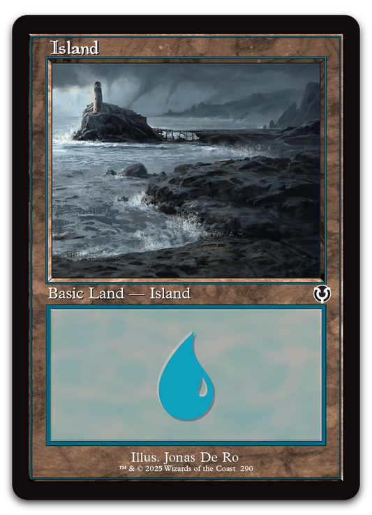 Island (290) (Retro Frame) (Innistrad Remastered)