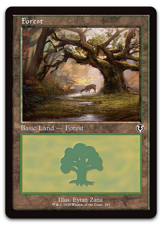 Forest (297) (Retro Frame) (Innistrad Remastered)