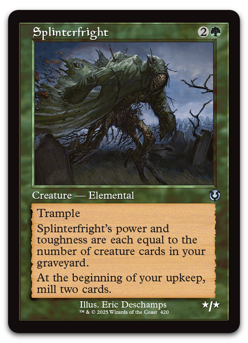 Splinterfright (Retro Frame) (Innistrad Remastered)