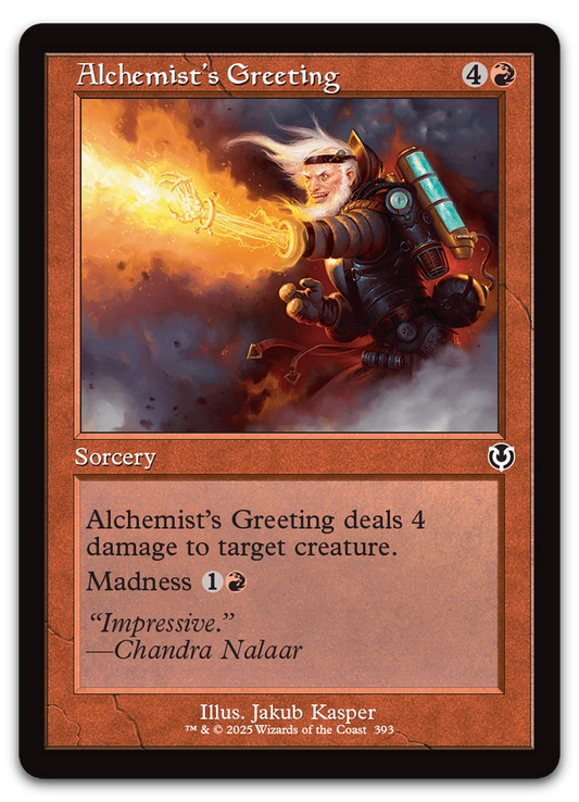 Alchemist's Greeting (Retro Frame) (Innistrad Remastered)
