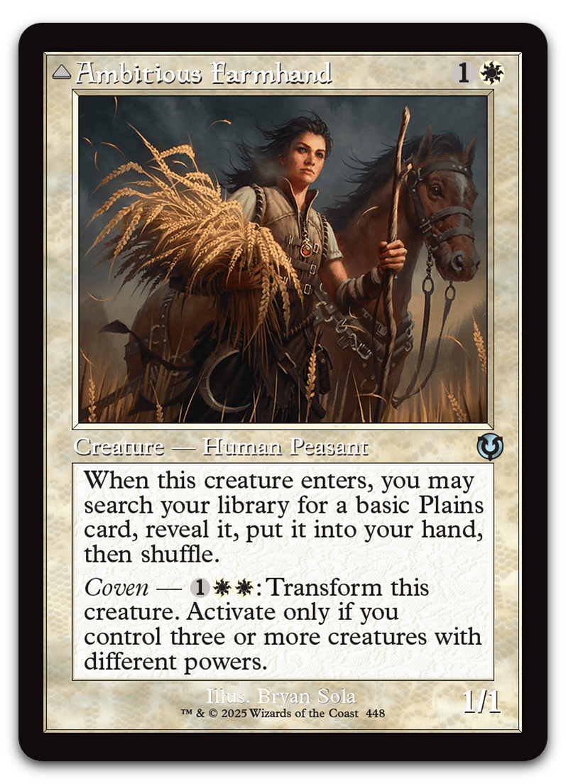 Ambitious Farmhand (Retro Frame) (Innistrad Remastered)