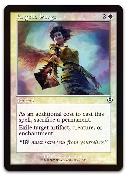 Angelic Purge (Retro Frame) (Innistrad Remastered)