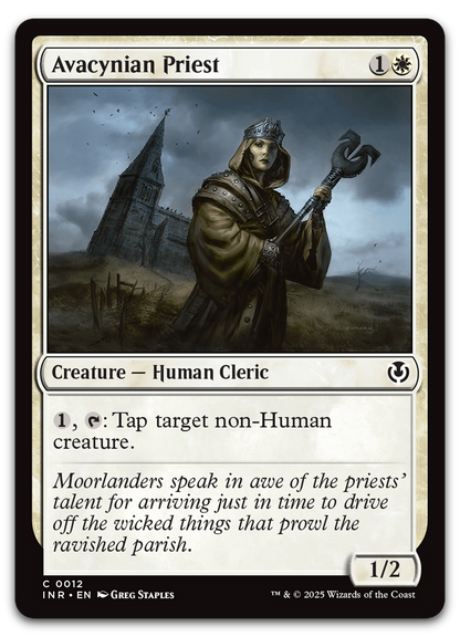 Avacynian Priest (Innistrad Remastered)
