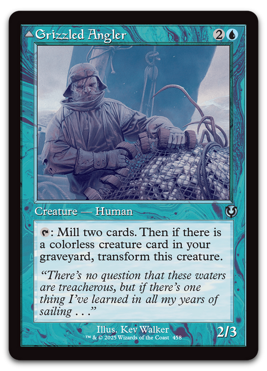 Grizzled Angler (Retro Frame) (Innistrad Remastered)
