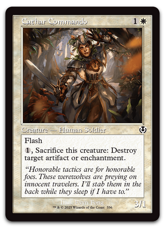Cathar Commando (Retro Frame) (Innistrad Remastered)