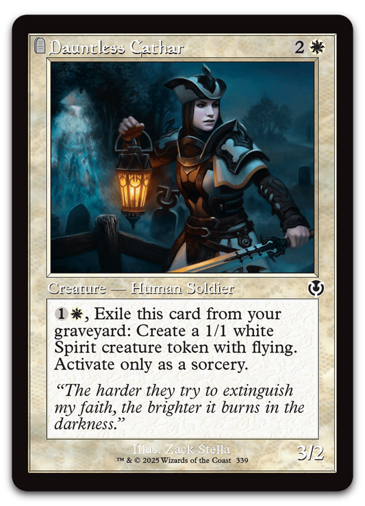 Dauntless Cathar (Retro Frame) (Innistrad Remastered)