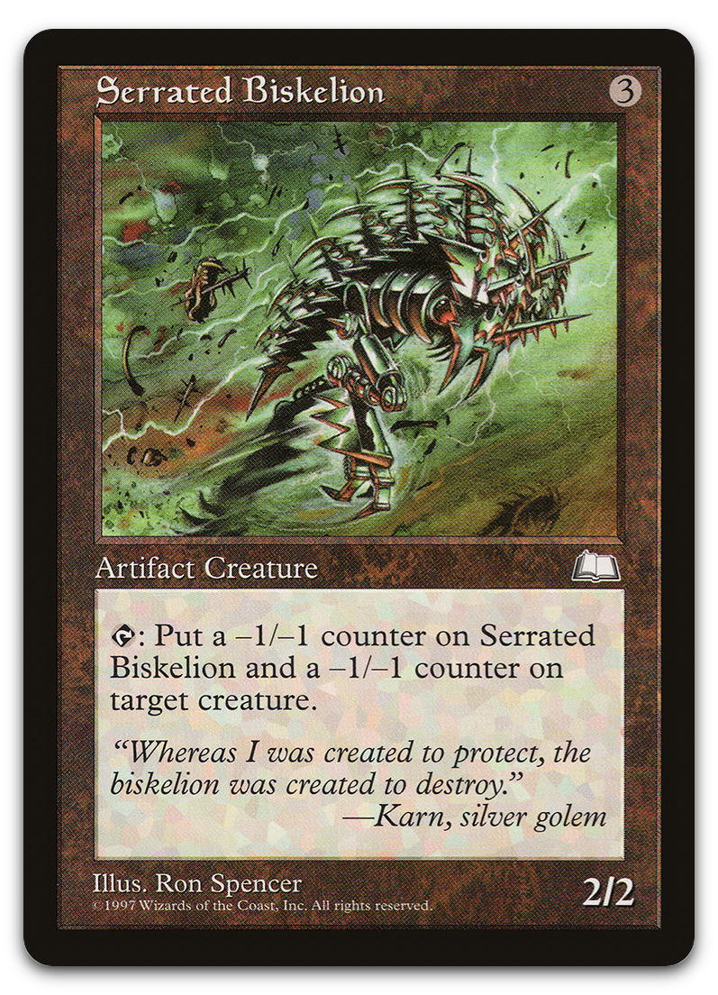 Serrated Biskelion (Weatherlight)