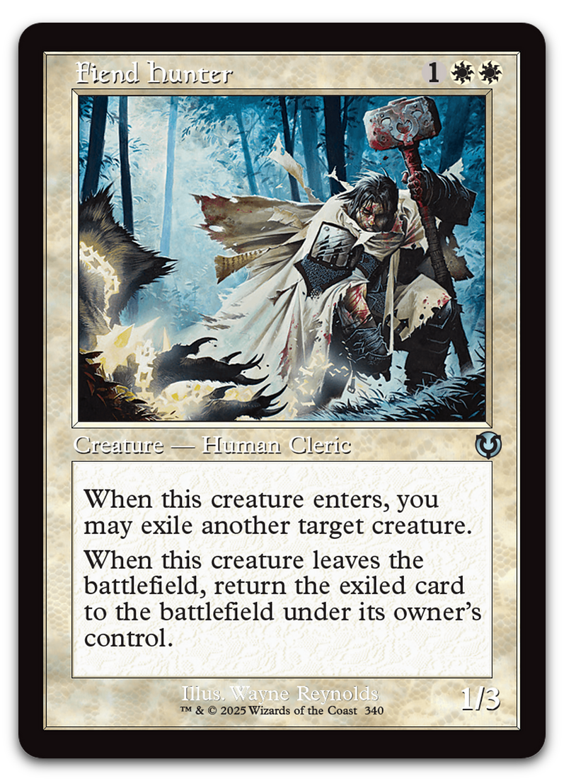 Fiend Hunter (Retro Frame) (Innistrad Remastered)