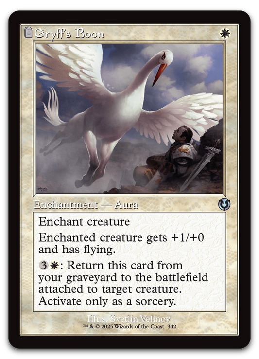 Gryff's Boon (Retro Frame) (Innistrad Remastered)