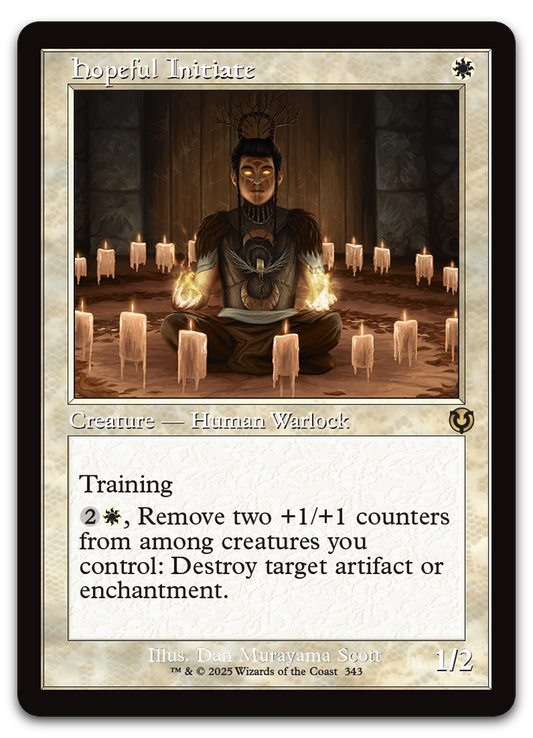 Hopeful Initiate (Retro Frame) (Innistrad Remastered)