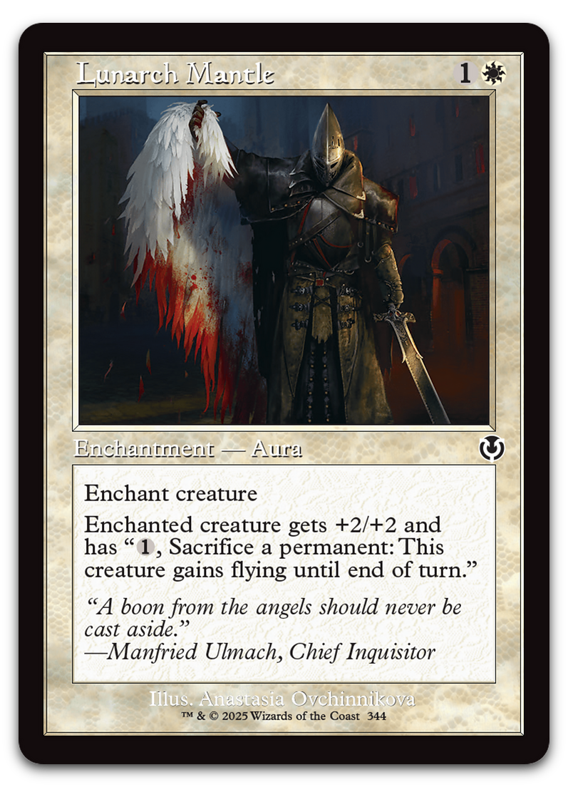 Lunarch Mantle (Retro Frame) (Innistrad Remastered)