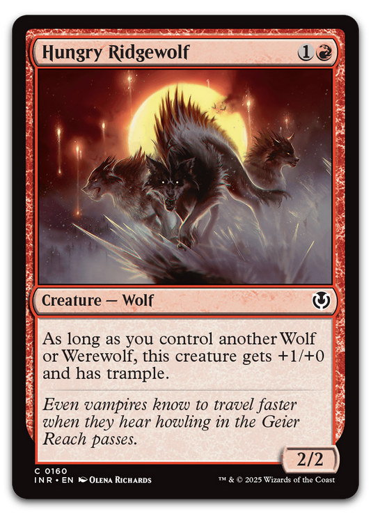 Hungry Ridgewolf (Innistrad Remastered)