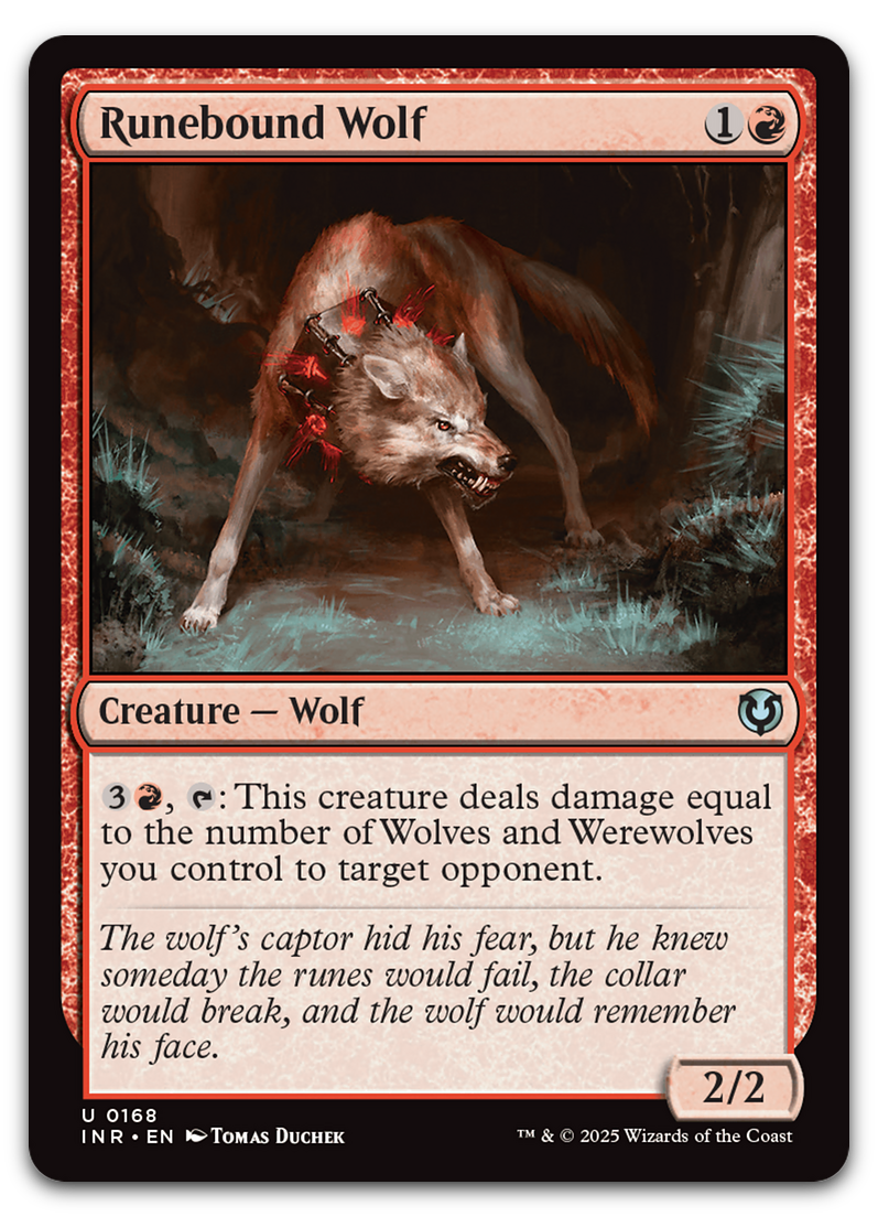 Runebound Wolf (Innistrad Remastered)