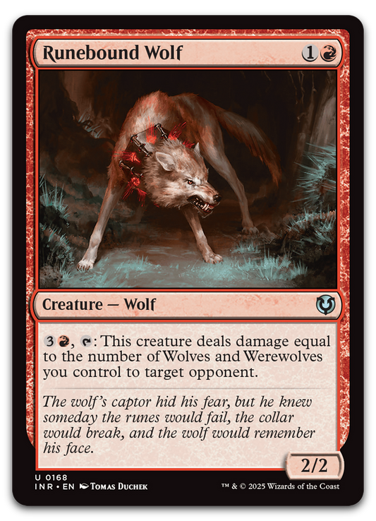 Runebound Wolf (Innistrad Remastered)