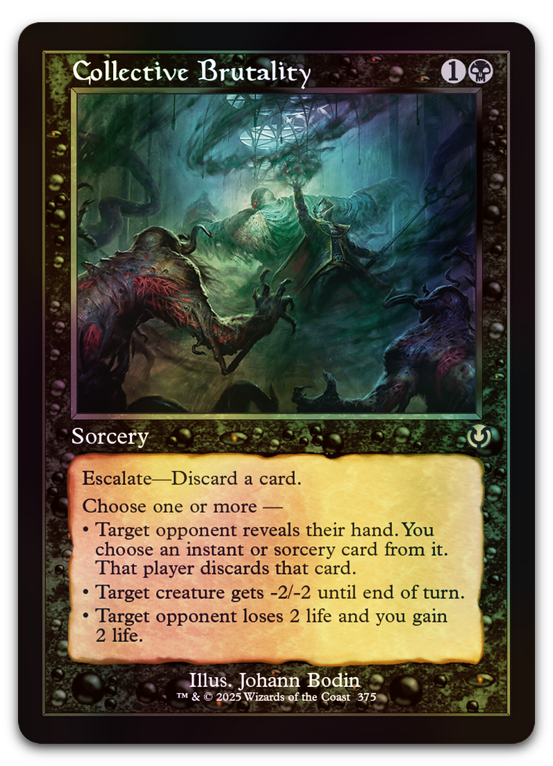 Collective Brutality (Retro Frame) (Innistrad Remastered)