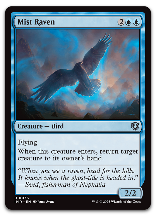 Mist Raven (Innistrad Remastered)