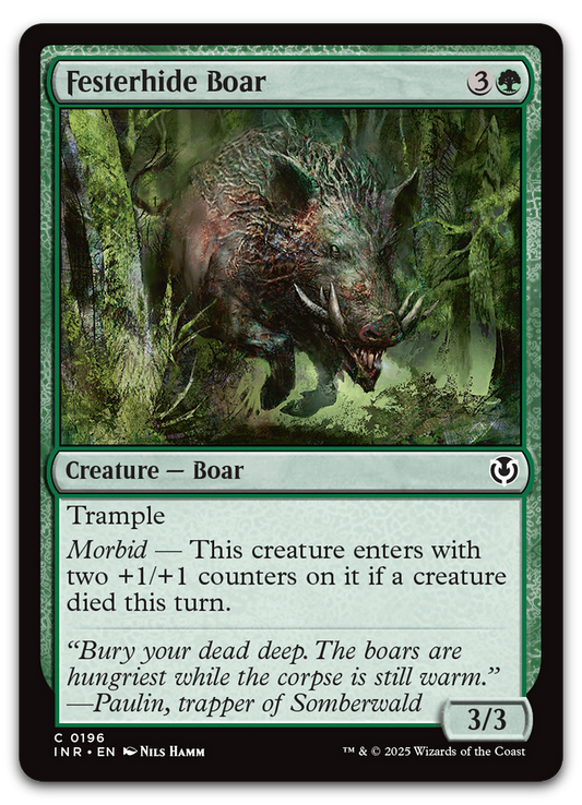 Festerhide Boar (Innistrad Remastered)