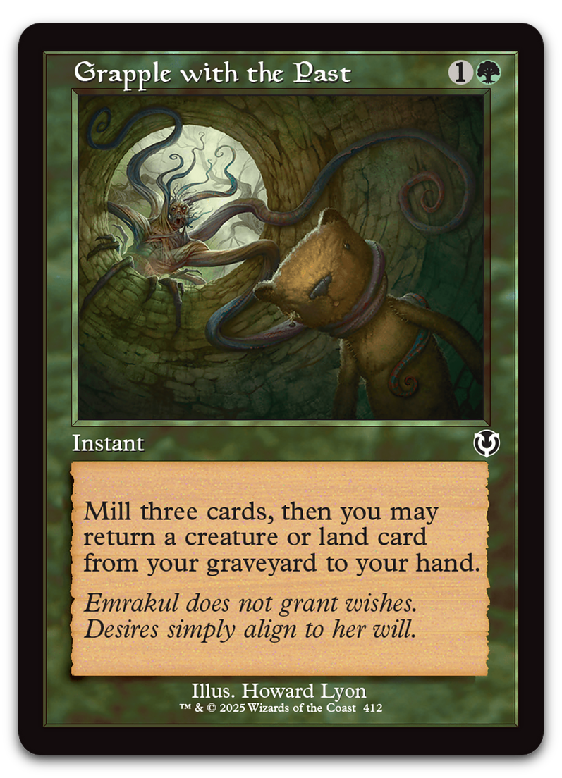 Grapple with the Past (Retro Frame) (Innistrad Remastered)