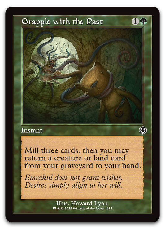 Grapple with the Past (Retro Frame) (Innistrad Remastered)
